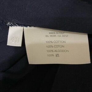 Miu Miu Navy Blue V Pocket Button Down Shirt